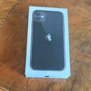 iPhone 11 Box – Original Apple Packaging – Black 64GB – Box Only